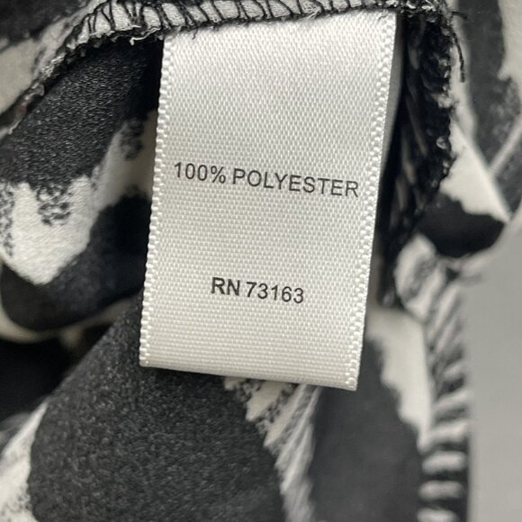 Zebra Print Sleeveless High-Low Top By Spense Size M - Picture 3 of 5